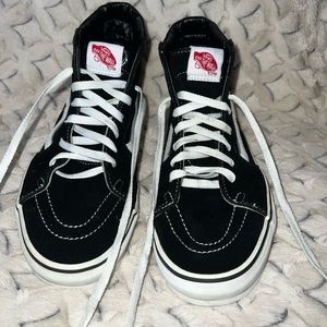 Black high top vans